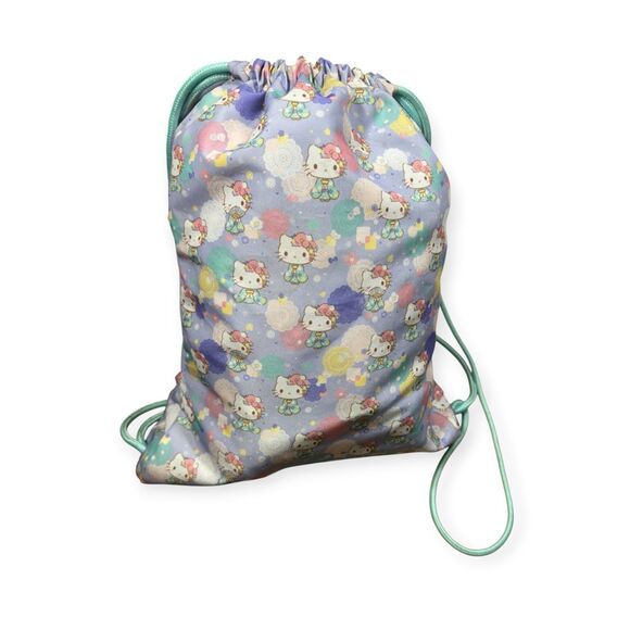Hello Kitty JuJuBe HK Kimono Grab and Go Bag Purple Gym Drawstring Bag main image 4